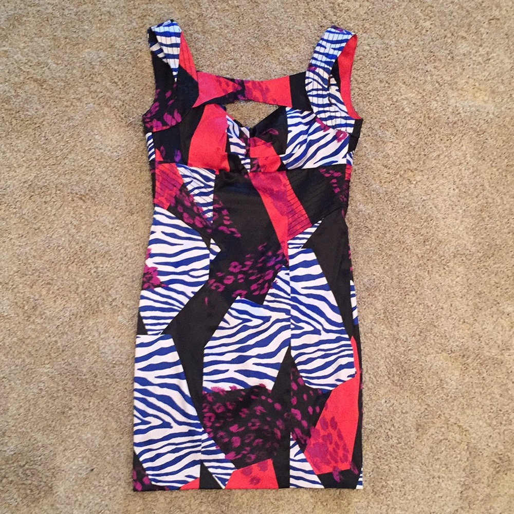 Animal Print Cocktail Dress